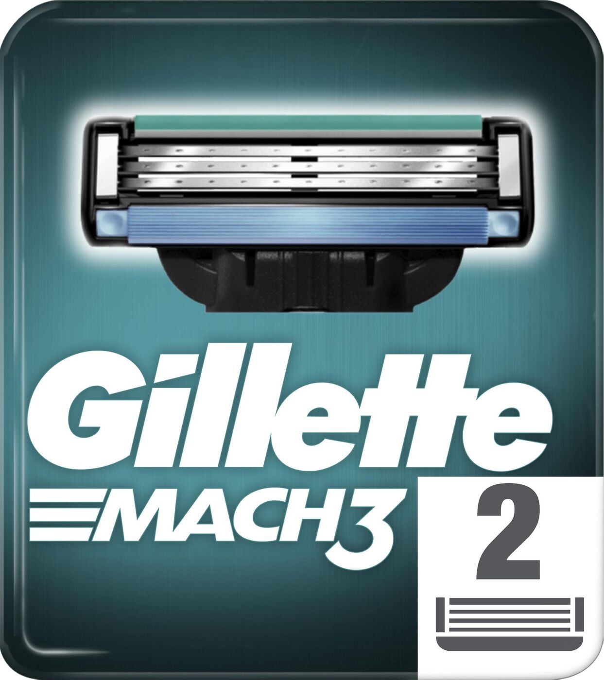 Сменные Кассеты Gillette Mach 3, 2 шт