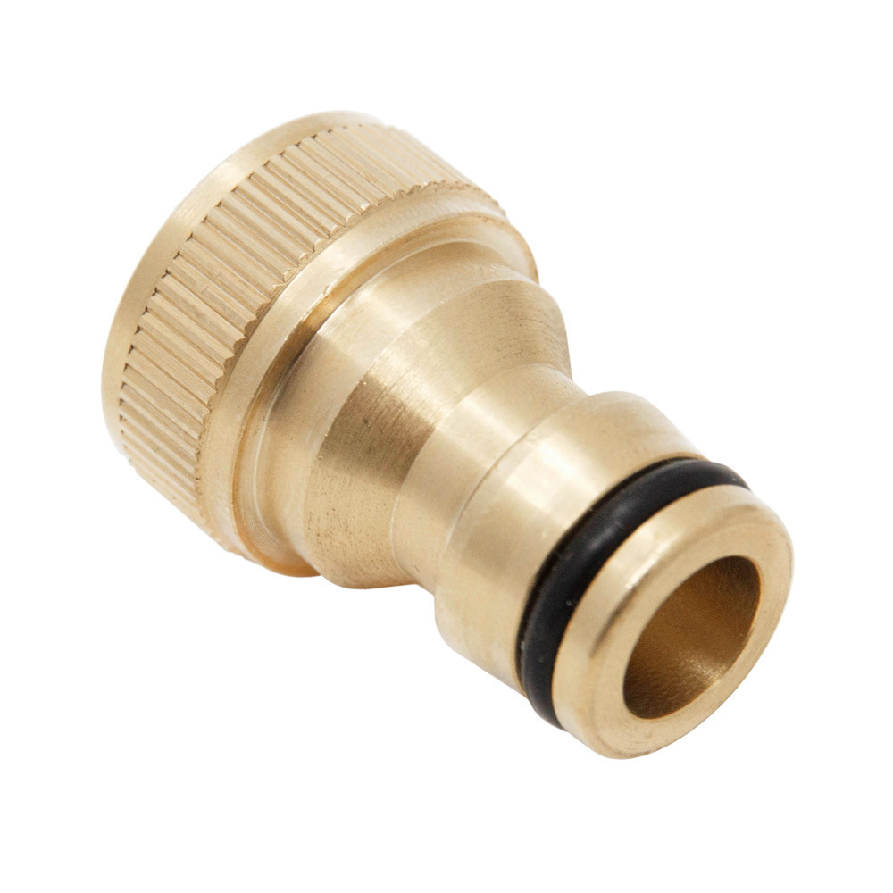 Штуцер латунный 1/2\" внутренняя резьба под коннектор — купить в ...