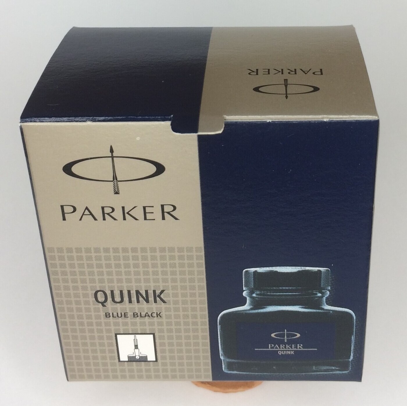 Parker (Паркер) Чернила Quink во флаконе 57 мл. чёрно-синие Z13(1950378 ...