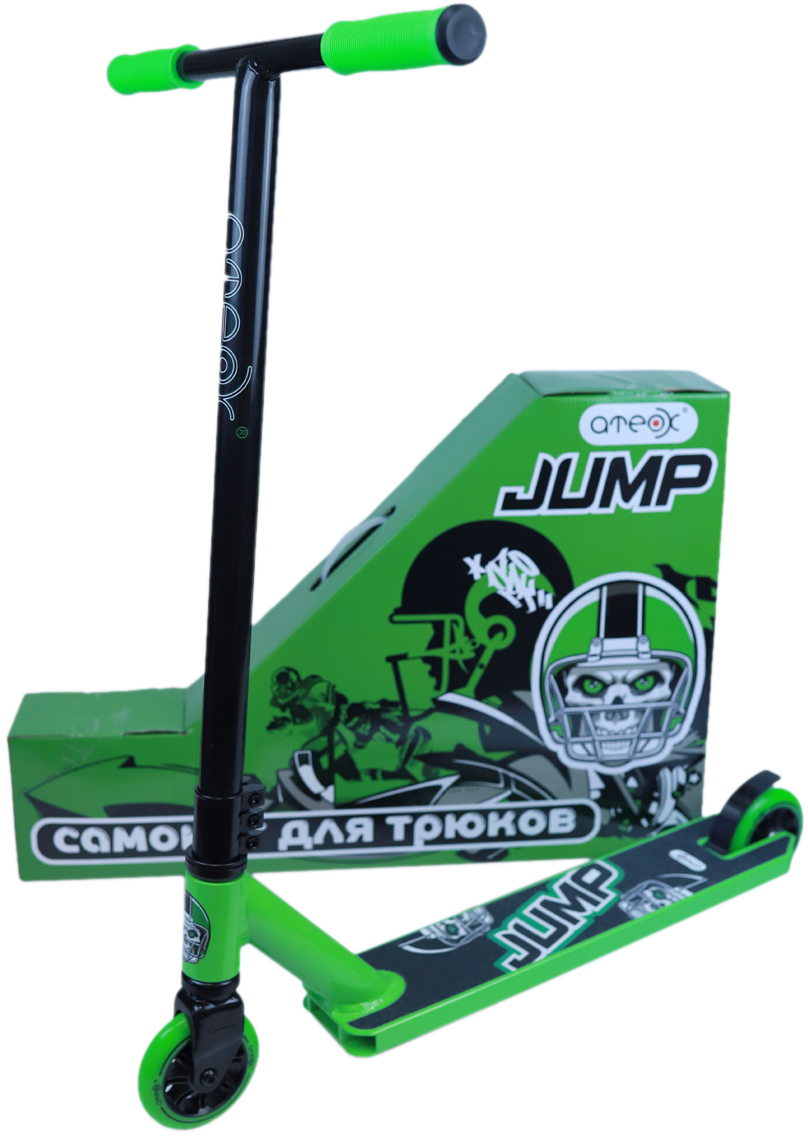 Самокат Трюковой Ateox JUMP трюковой, 100 мм - купить по выгодной цене ...