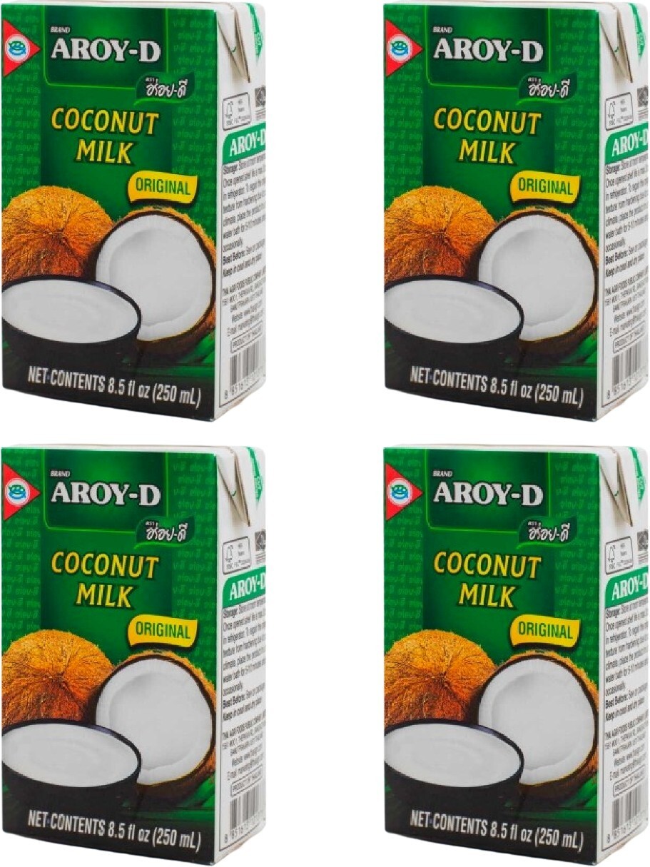 Aroy-dКокосовоемолоко70%жирность17-19%,250млх4шт