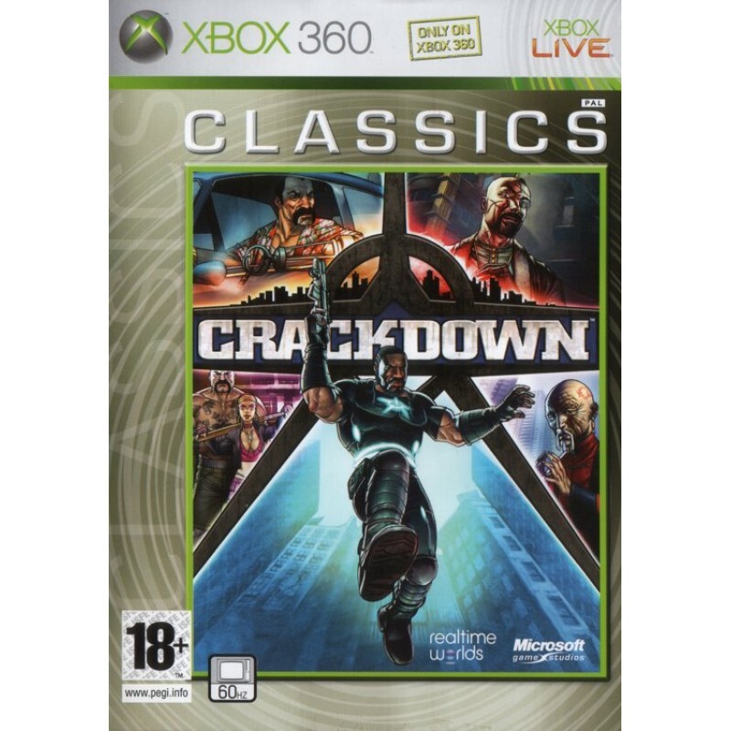 Игра Crackdown. (XBox 360, Xbox Series, Английская версия)