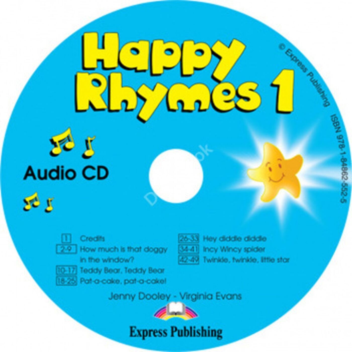 Аудиодиск Happy Rhymes 1 Story Book Audio CD