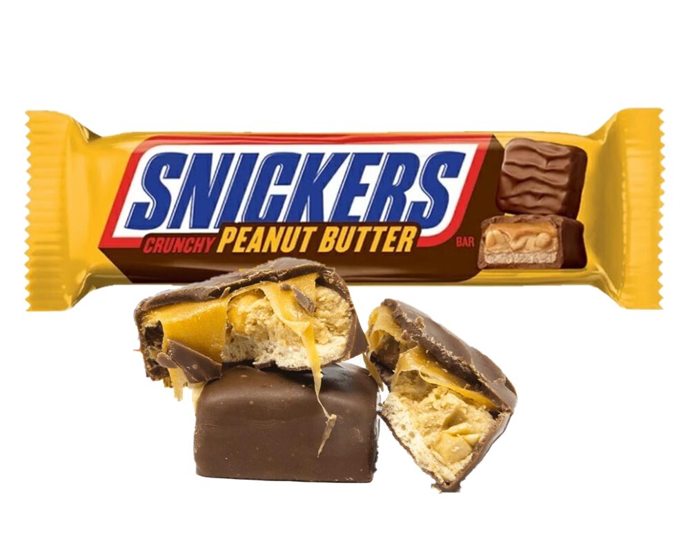 Шоколадный батончик snickers