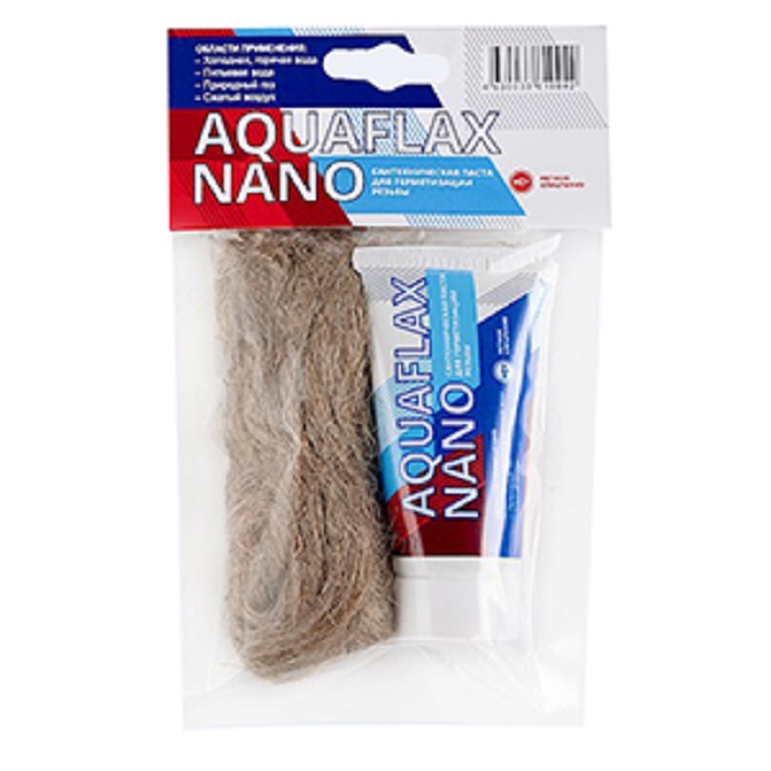 Паста герметик \"AQUAFLAX NANO\" (герметик 30гр. + 15гр. лён) - купить в ...