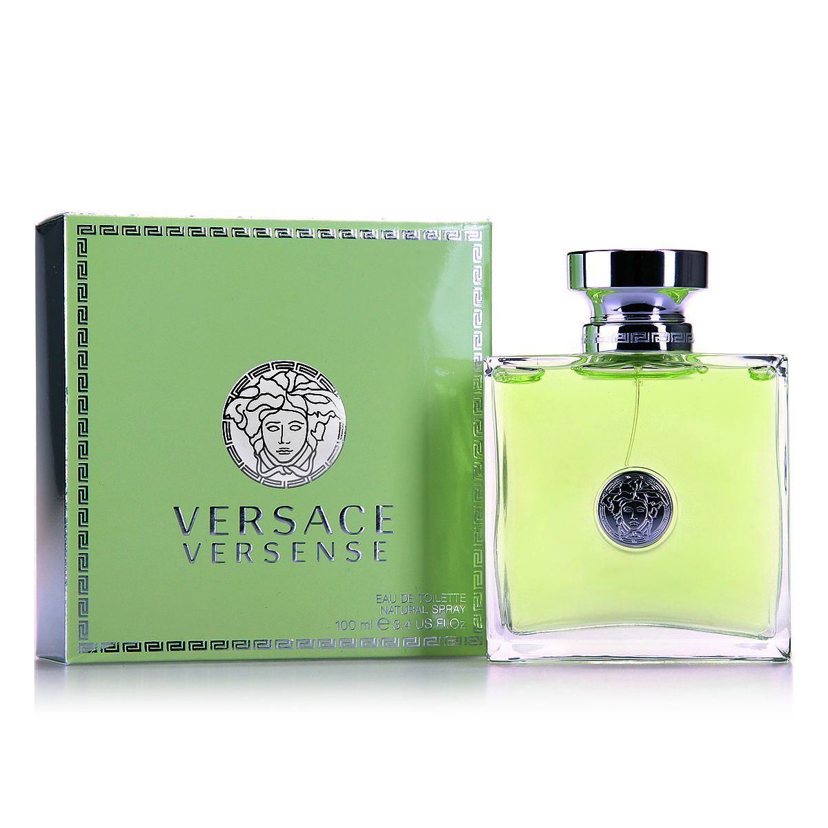 Фото духов версаче зеленых VERSACE COLLECTION Versense For Women EDT 100ml Туалетная вода 100 мл
