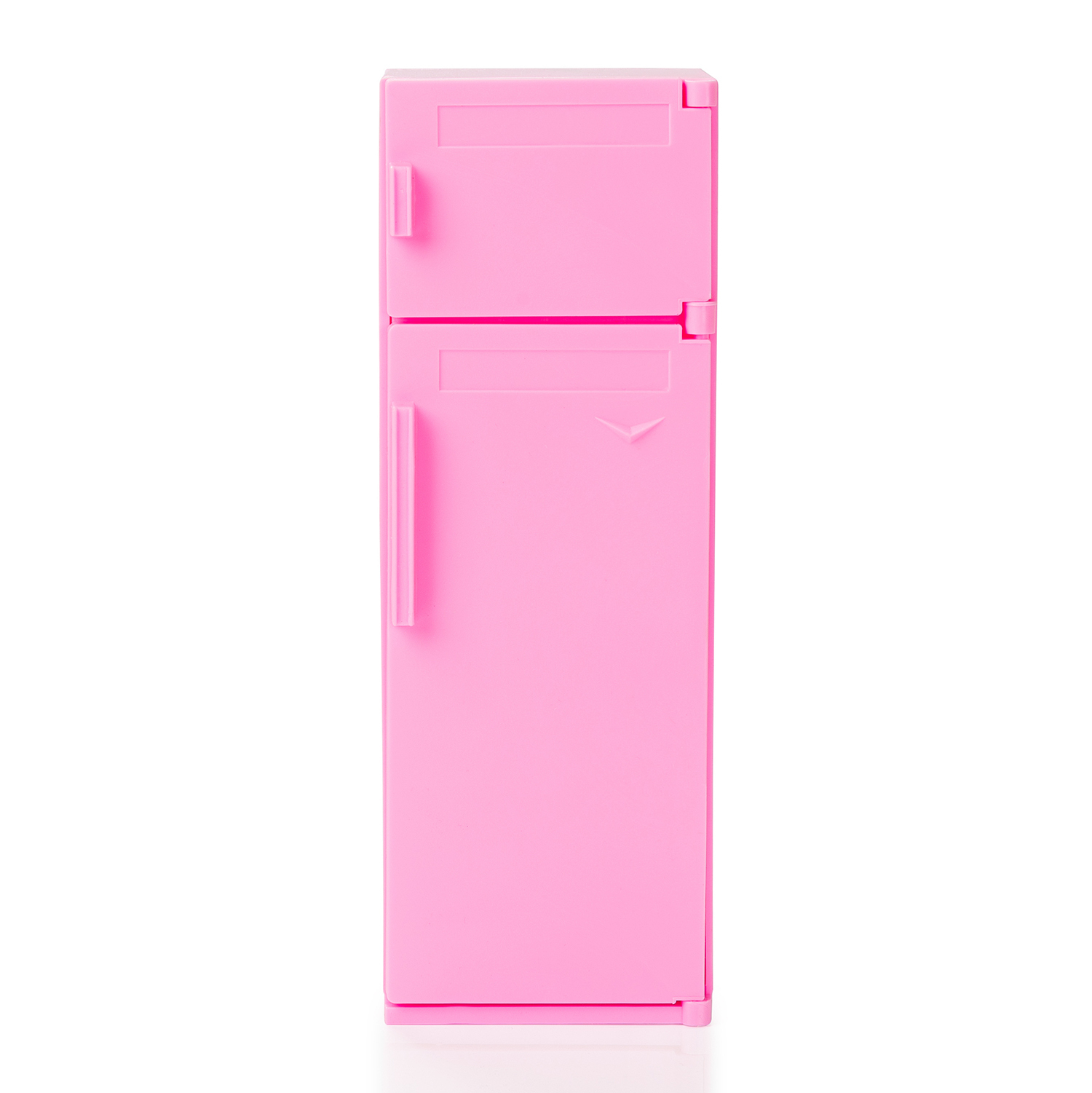 Холодильник для кукол розовый огонек с-1385