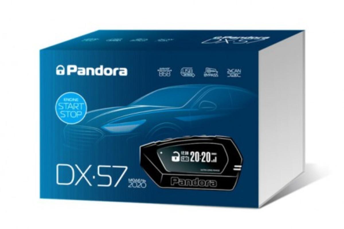 Автосигнализация Pandora DX-57R купить по выгодной цене в интернет-магазине  OZON (524495336)