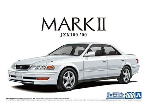 Aoshima 100s Сборная модель JZX100 MARKII TOURER V '00, 1/24