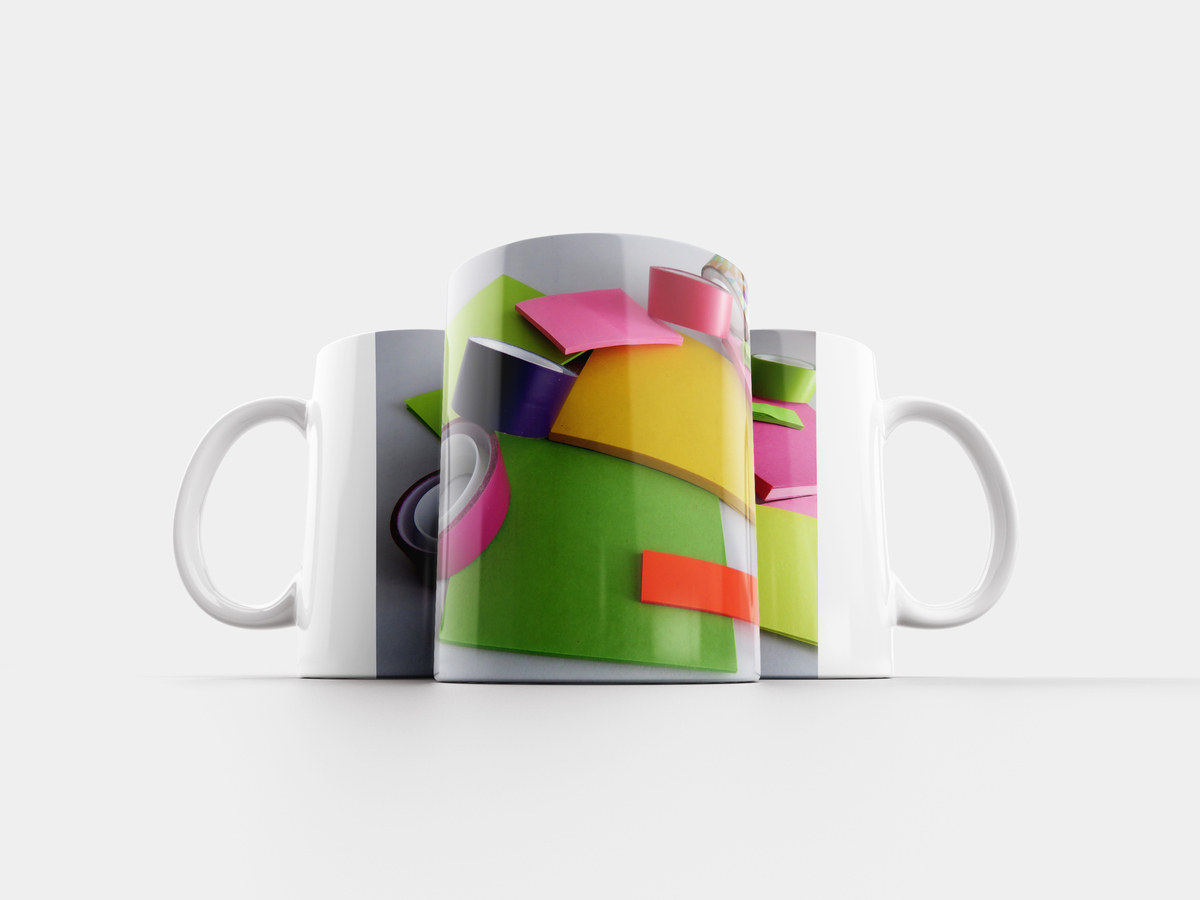 победные кружки. кружка декорированная полимерной глиной. кружка с декором из полимерной глины. лента кружки. кружка baby it's cold outside.