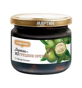 Варенье "Из грецких орехов" 225гр/Варенье из зеленых плодов грецкого ...