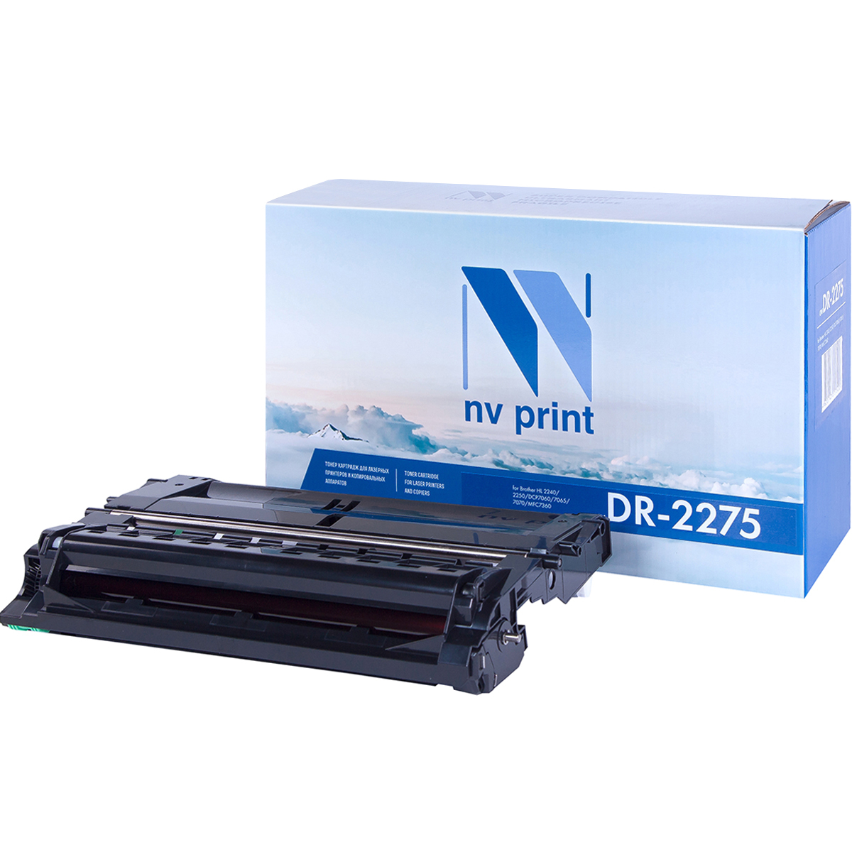 Расходник для печати NV Print DR-2275, Черный (black), для лазерного  принтера, совместимый купить по низкой цене: отзывы, фото, характеристики в  интернет-магазине Ozon (377509301)