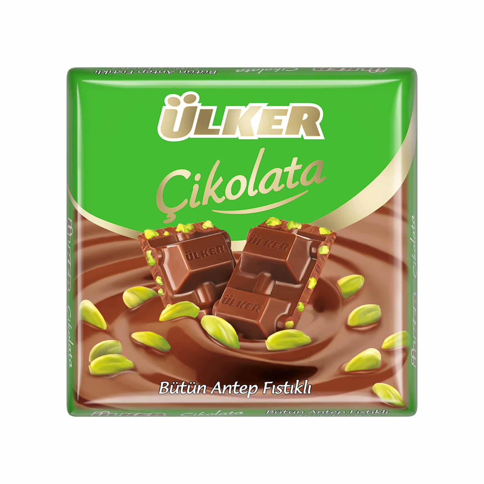 Шоколад Ulker с фисташками, Турция - купить с доставкой по выгодным ...