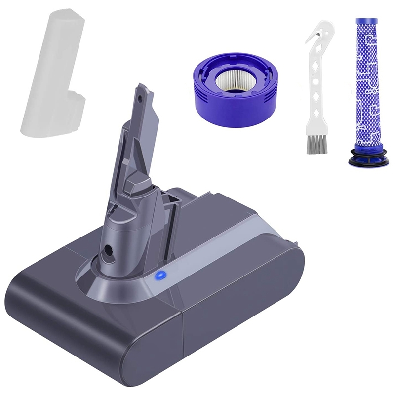 Аккумулятор для пылесоса Dyson V7 / V7 Animal / SV11 (21.6V, 4800mAh) - купить в