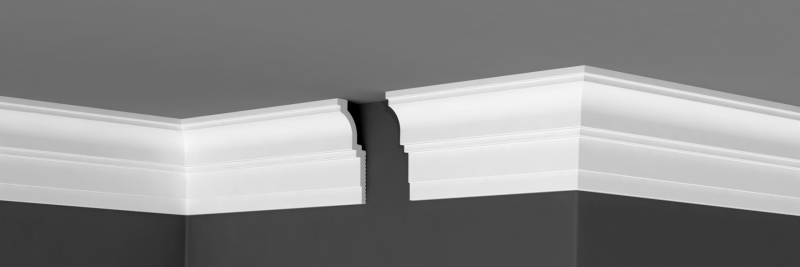 Плинтус потолочный Де-Багет - П 20 100/40