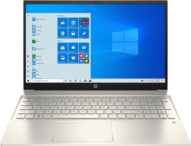 Ноутбук HP Pavilion 15-eh1018ur, золотой купить по низкой цене: отзывы ...