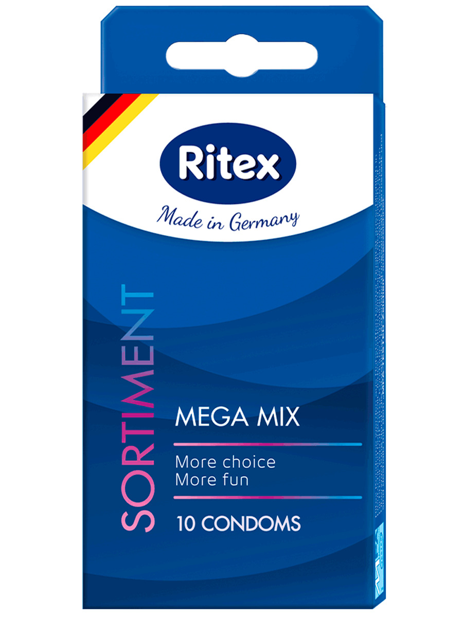 Презервативы Ritex SORTIMENT Мега Микс 10шт — купить в интернет ...
