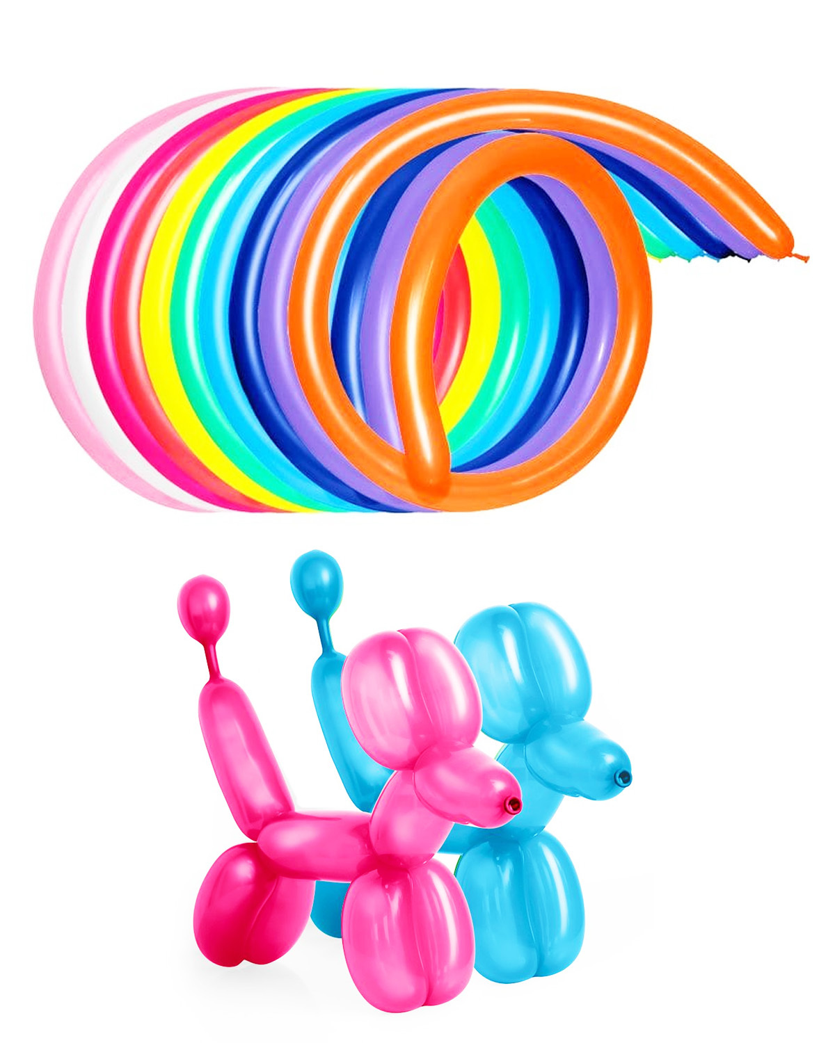 Шары для моделирования "Шар Конструктор" 100 шт. 70 см. - купить в ...