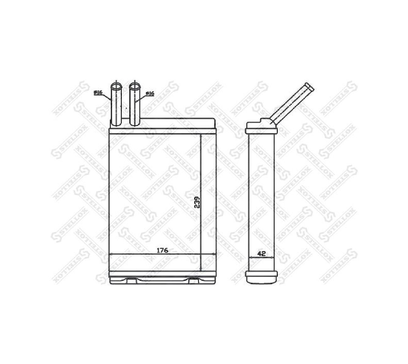 Радиатор печки stellox. Радиатор печки СТЕЛЛОКС. Радиатор печки Вольво 940. Радиатор печки Вольво 740. Радиатор печки Вольво 940 артикул.