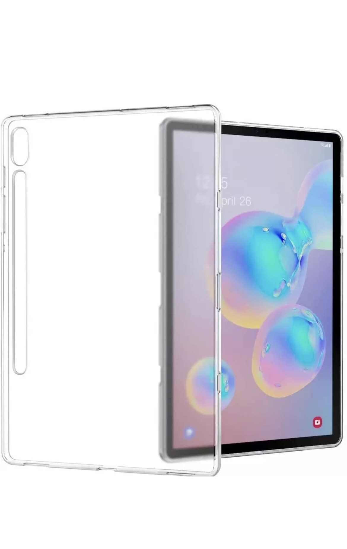 Чехол прозрачный силиконовый для планшета Samsung Galaxy Tab S7 FE ...