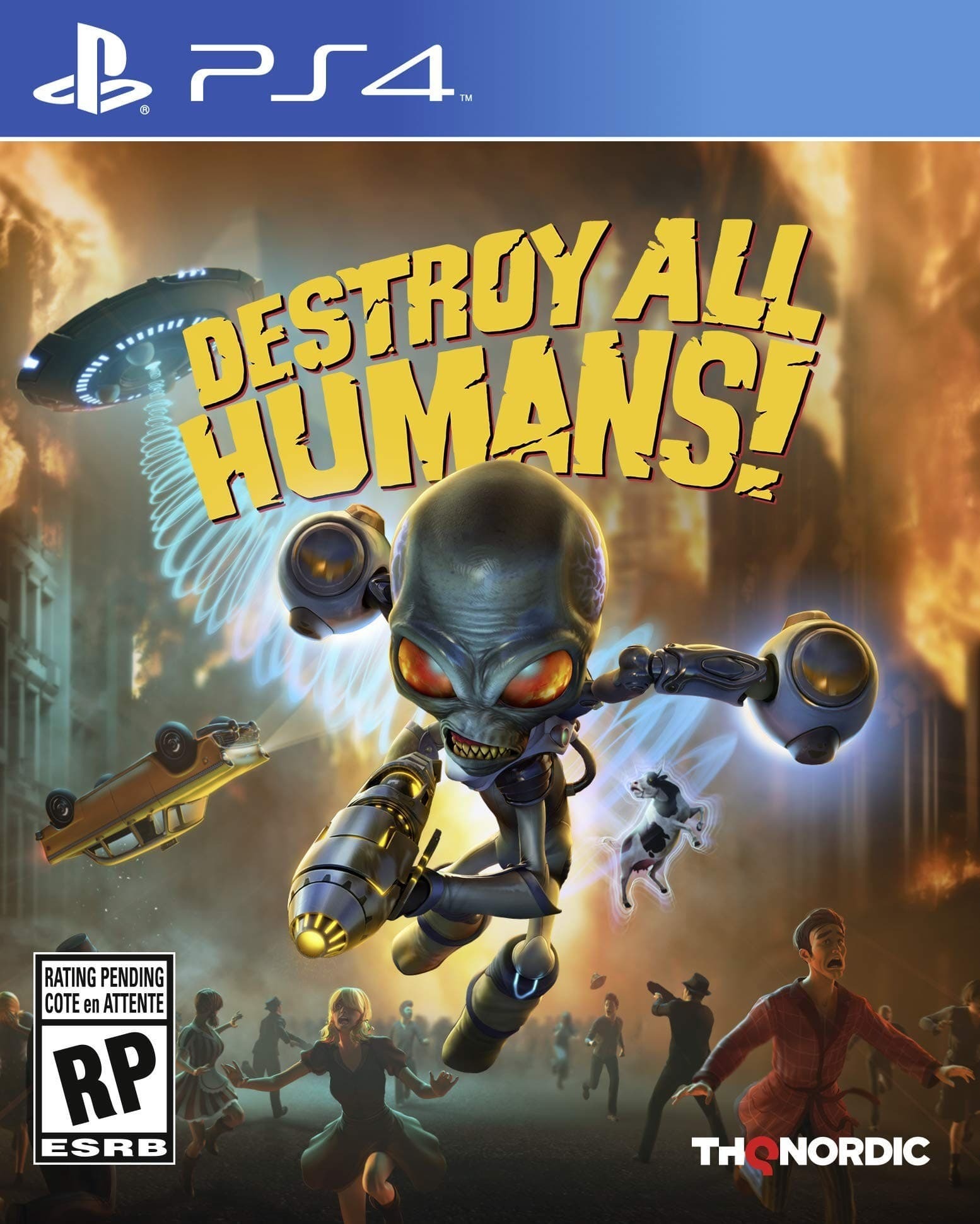 Игра Destroy All Human (PlayStation 4, Русская версия) купить по низкой  цене с доставкой в интернет-магазине OZON (1280992453)