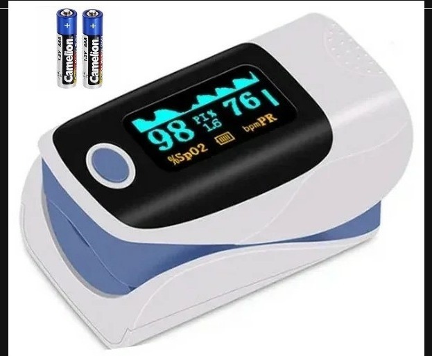 Пульсоксиметр (кислородомер, оксиметр) на палец Fingertip Pulse ...