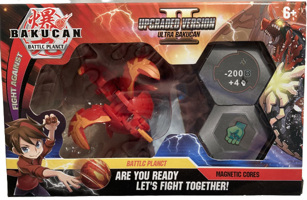 Фигурка-трансформер Bakugan/Бакуган, Красный, 6+ — купить в интернет ...