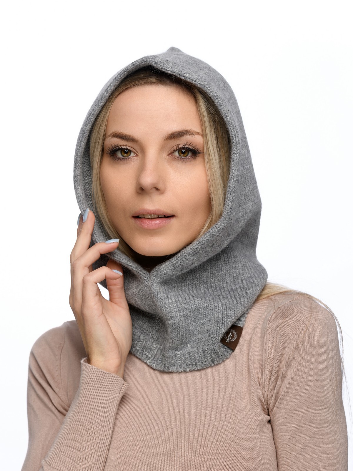 капор из трикотажа