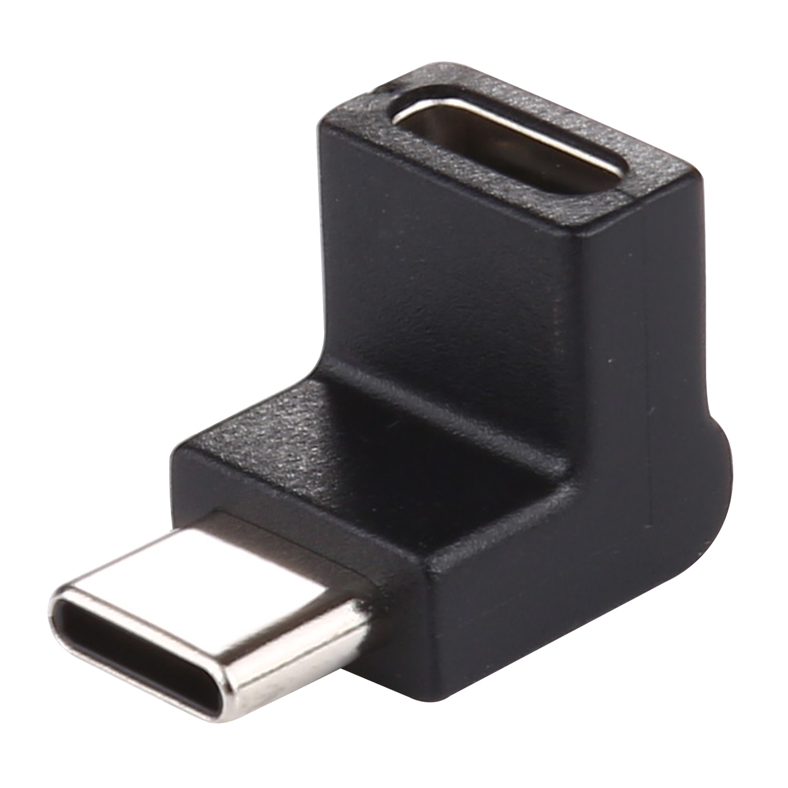 Переходник Type-C папа-мама угловой USB 3.0