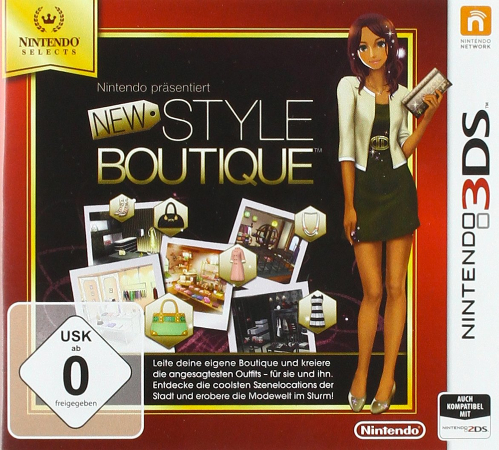 Видеоигра New Style Boutique для 3DS от Nintendo