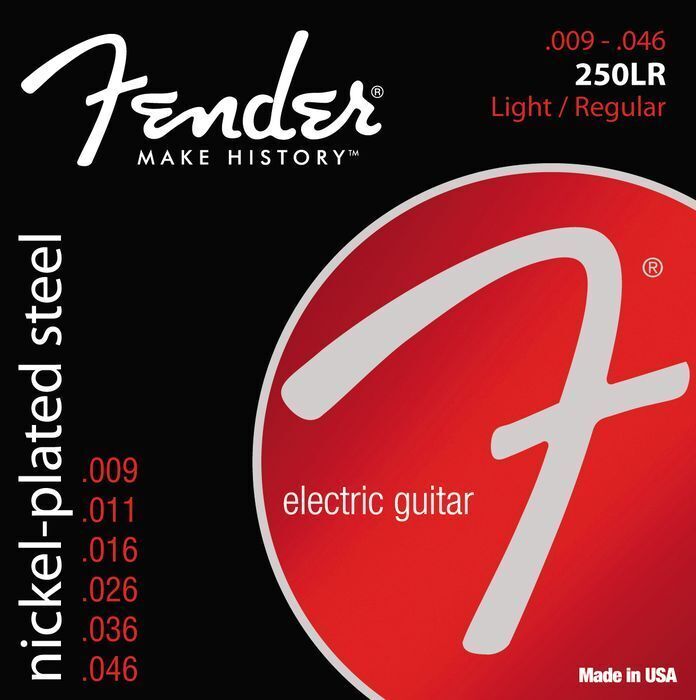 Струны для электрогитары, стальные с никелевым покрытием - FENDER ...