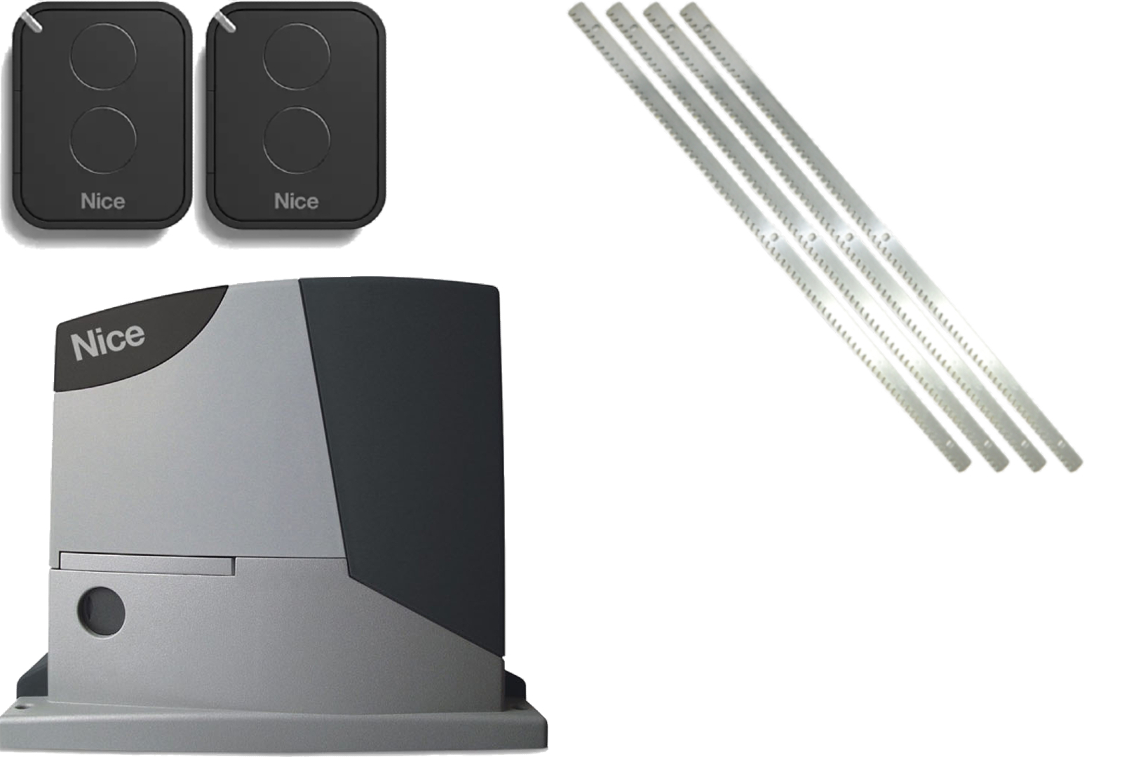 Автоматика для откатных ворот Nice RD 400 KCE (привод, 2 пульта, 4 ...