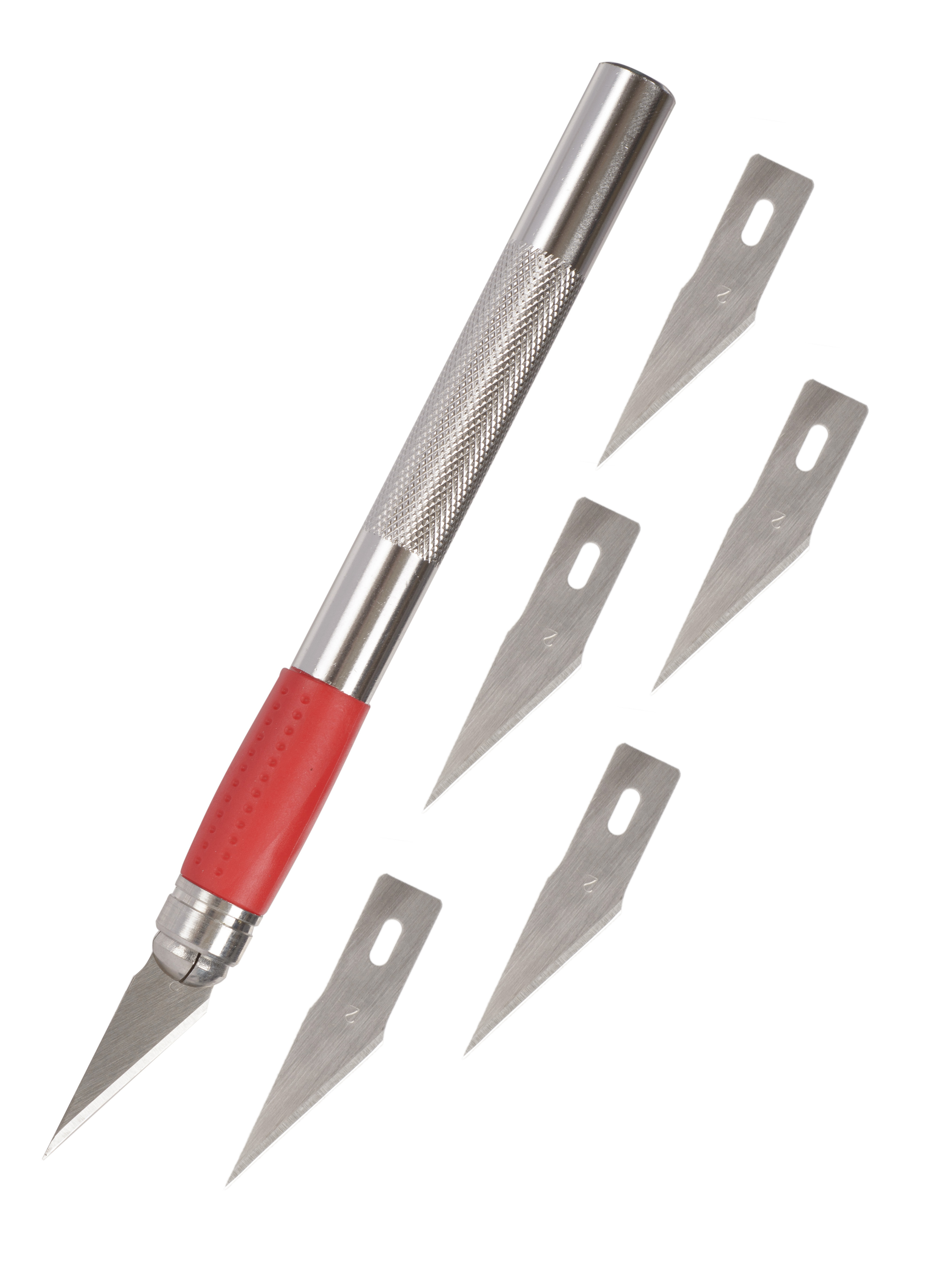 Нож-скальпель канцелярский FUMIROOMI со сменными лезвиями (5 шт .