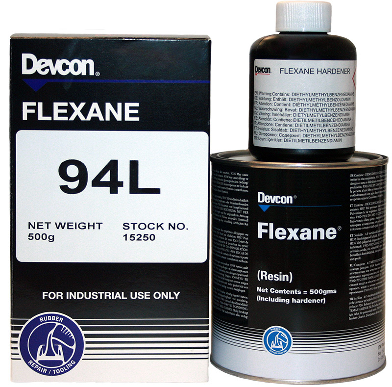 Флексан. Компаунд заливочный для распаечных коробок. Devcon Flexane Resin. Devcon Titanium Putty 500 гр, эпоксидная замазка для защиты от коррозии. Flexane Curing agent.