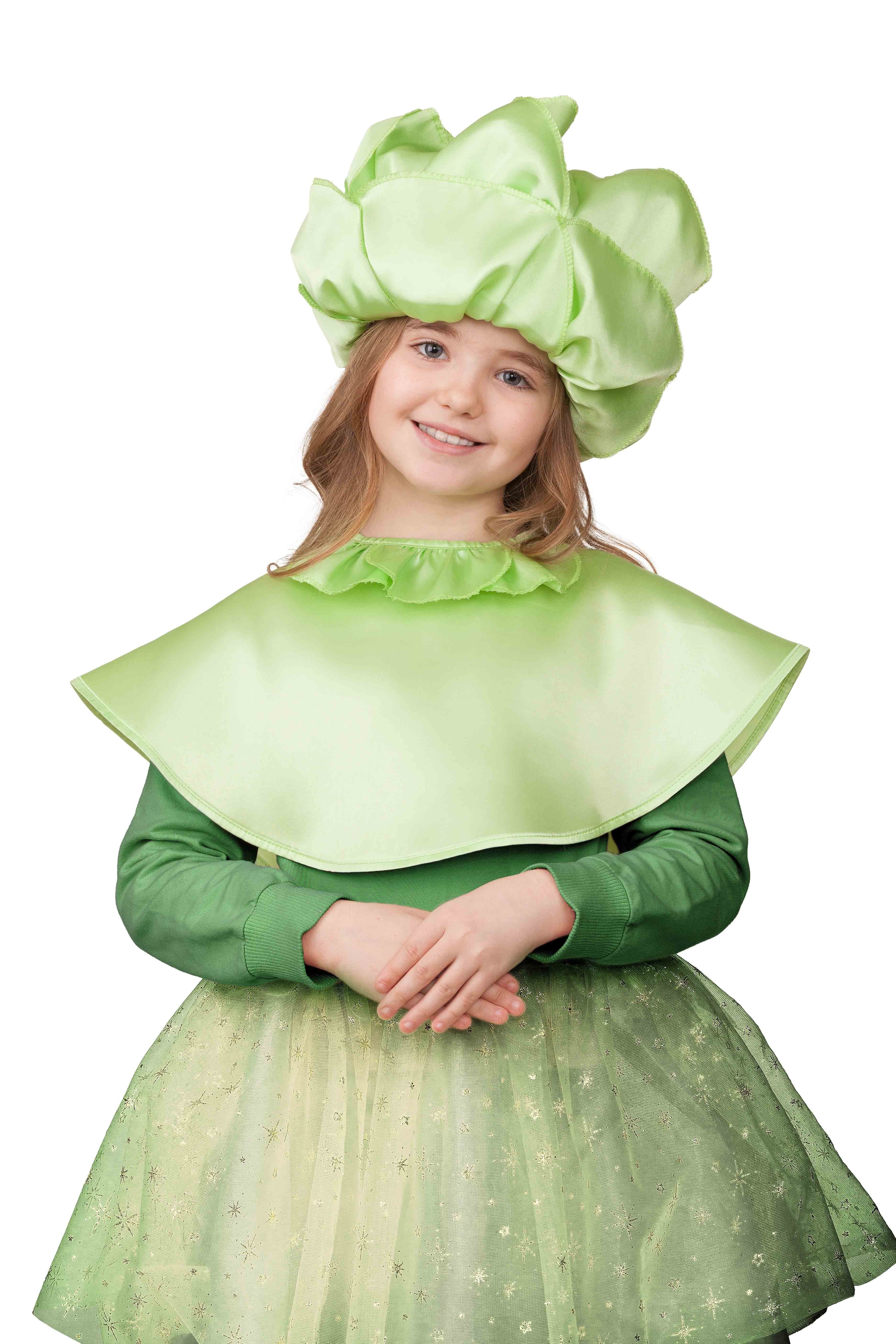 костюм капусты для девочки на праздник своими руками (выкройки, схемы, фото)