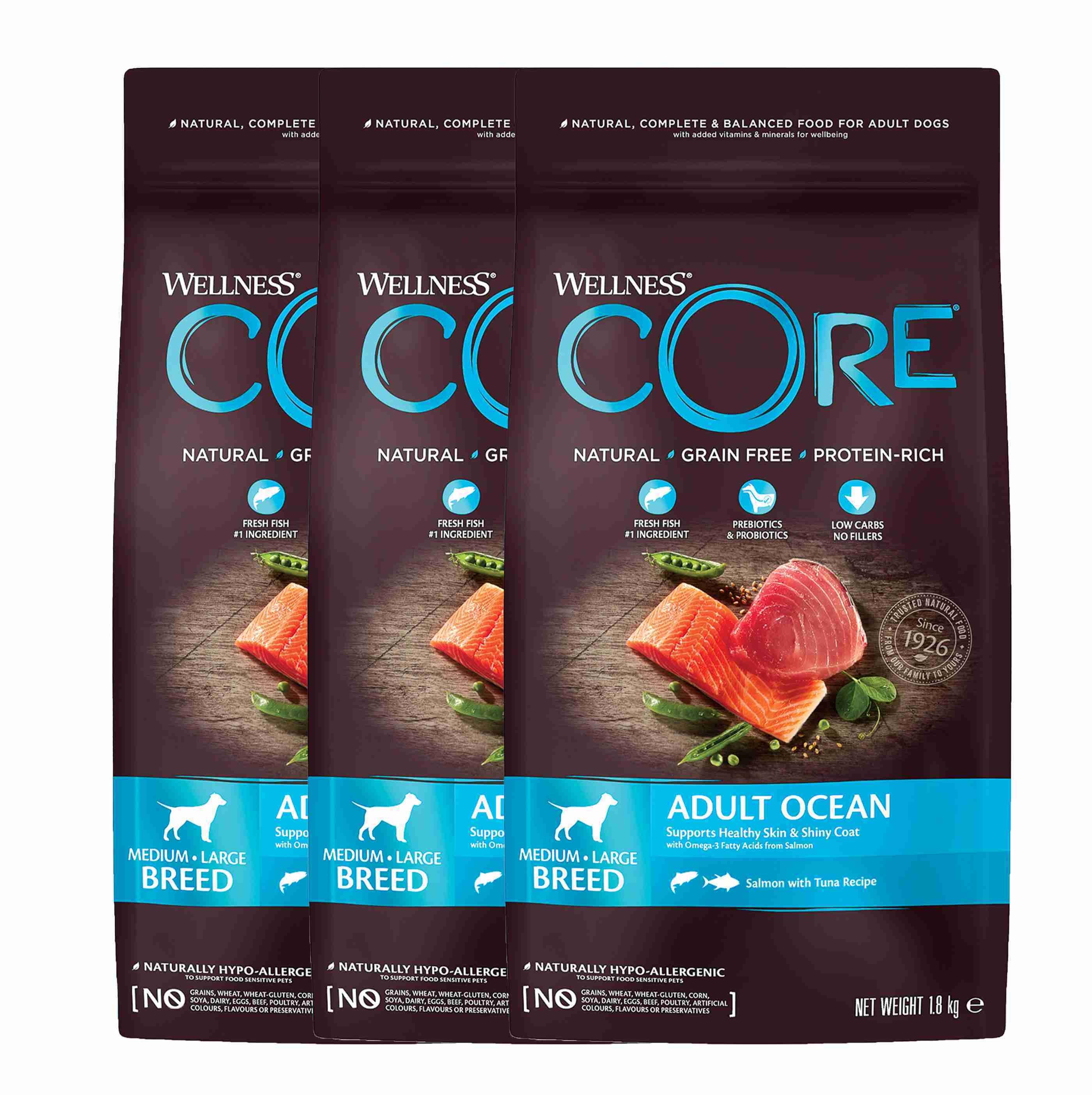 Wellness core корм для собак. Wellness Core с лососем. Wellness Core с лососем и тунцом 10кг. Okean Core. Много лосося меню.