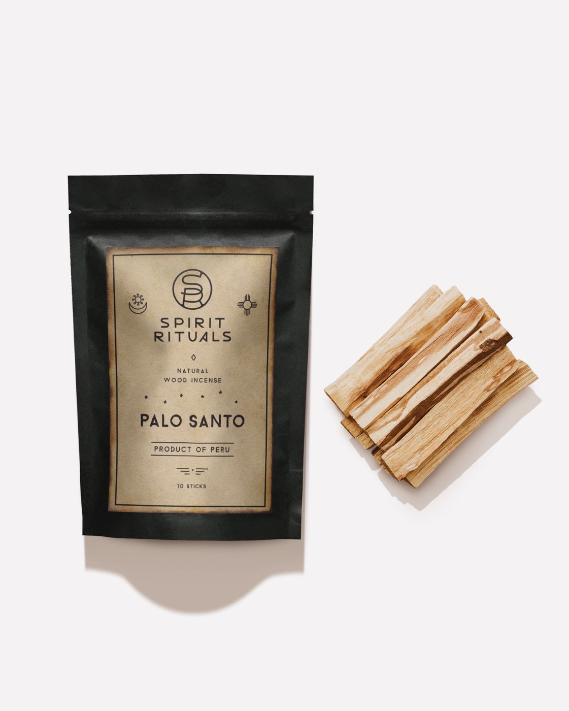 Благовония Пало Санто Palo Santo 10 палочек 110 грамм