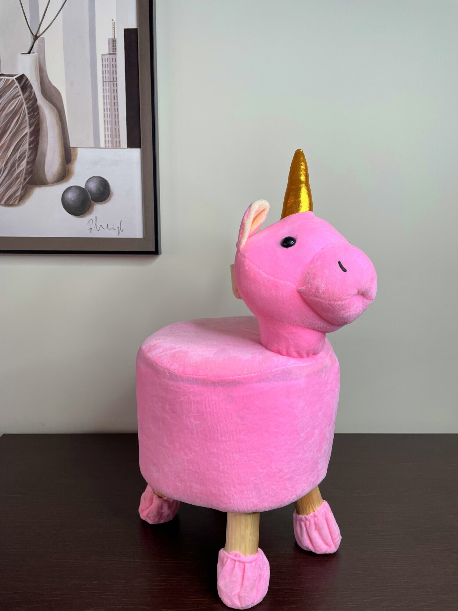 Пуф, Пуф-животное MikuHome банкетка, Плюш, 27х27х53 см - купить по ...