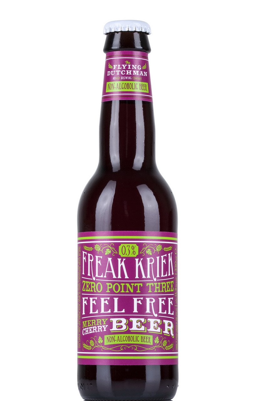 Пиво The Flying Dutchman Freak Kriek Z Вишневое безалкогольное, 0.33л - 2 шт.