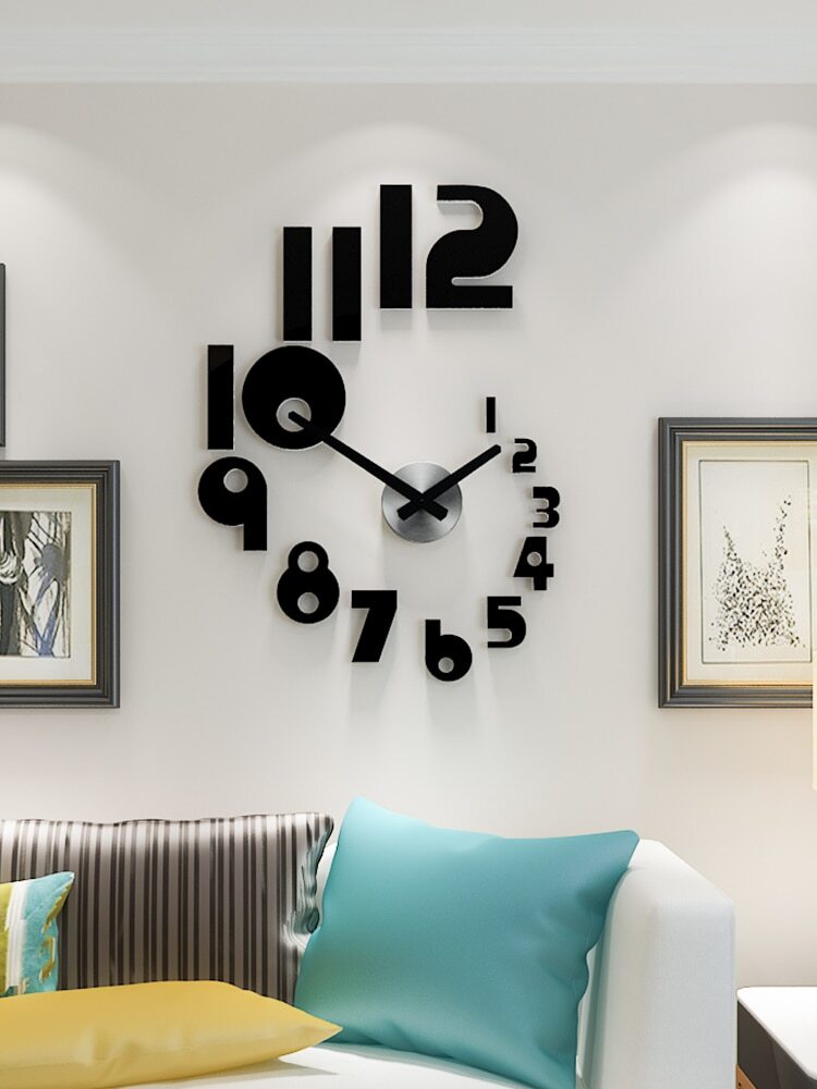 Часы настенные большие оригинальные для гостиной дизайнерские фото