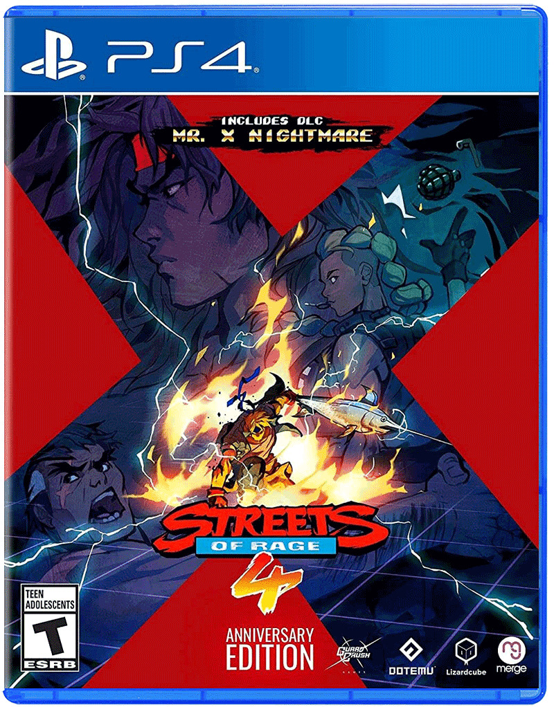 Игра Streets of Rage 4 Anniversary Edition US (PlayStation 4, Русские  субтитры) купить по низкой цене с доставкой в интернет-магазине OZON  (524210607)