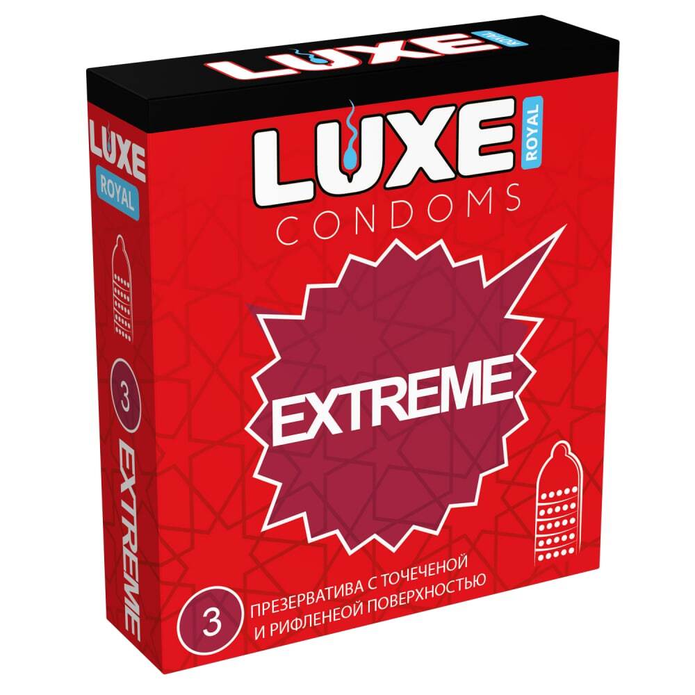 Производитель lux. Презервативы Luxe Сексреаниматор. Презервативы Luxe Royal extreme. Презервативы с продлевающим эффектом Luxe Royal long Love - 3 шт.. Презерватив "Luxe Royal" с точечной поверхностью №3.