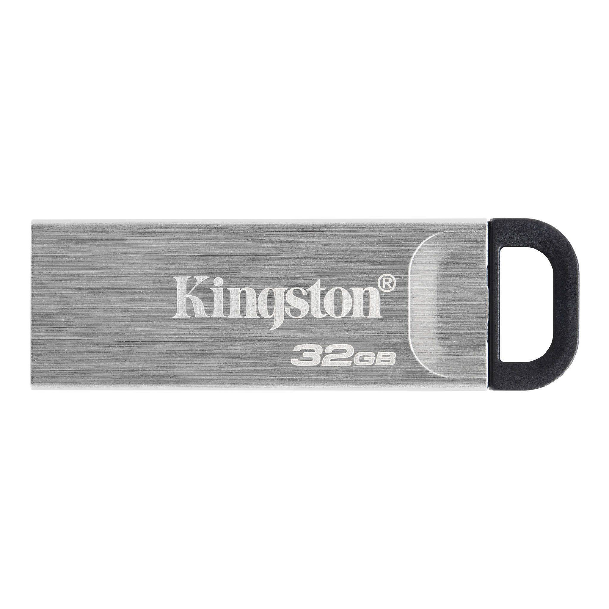 KingstonUSB-флеш-накопительDataTravelerKysonDTKN32ГБ,серебристый