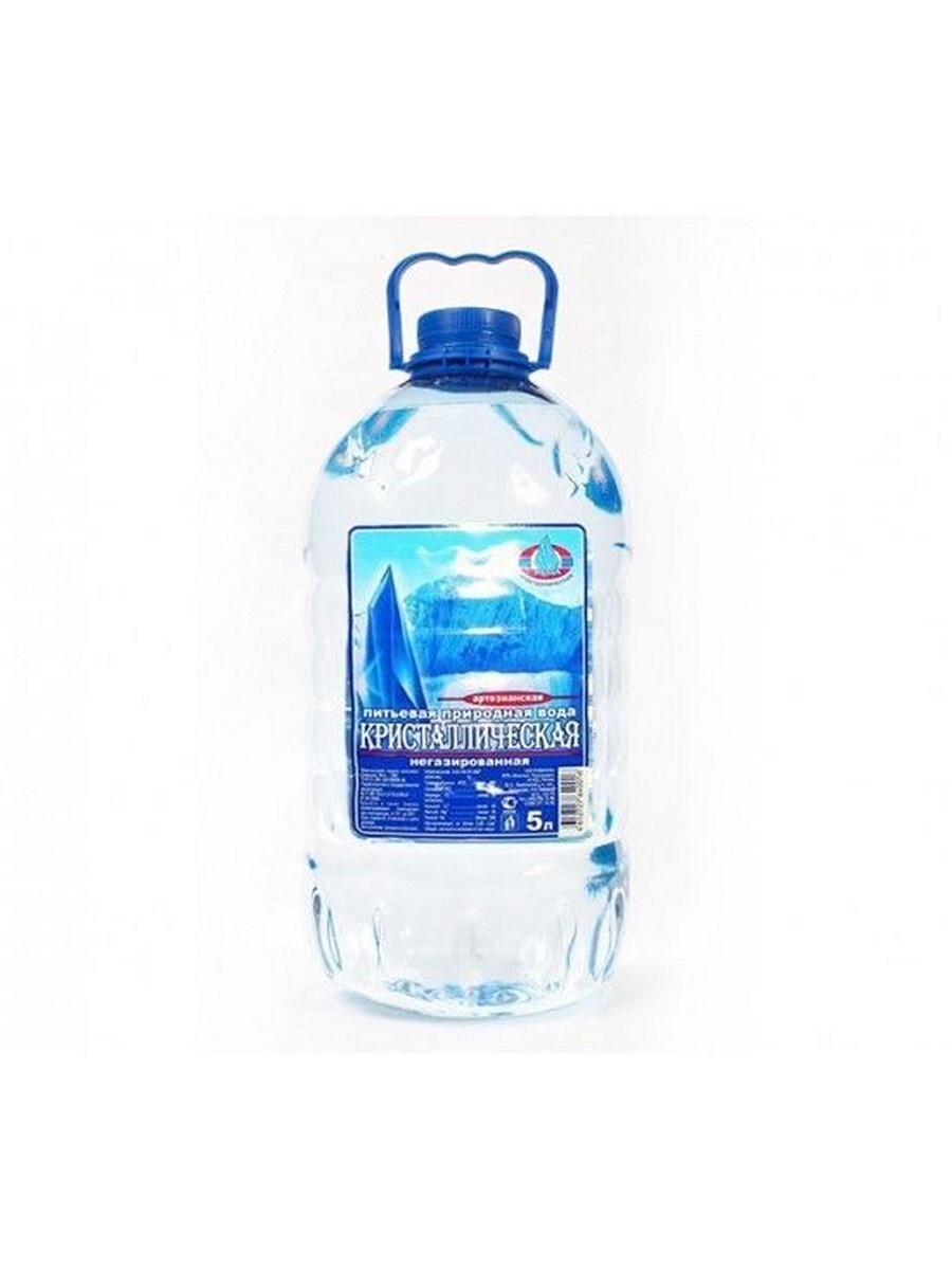 Вода питьевая кристаллическая 5л производитель