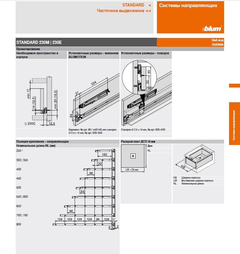 Направляющие блюм. Blum направляющие Standard 230m. Blum направляющие для ящиков. 65.3400 Шаблон для позиц. И установки триггера для напр. Standard с BLUMOTION. Measuring Standard Blum p87.0634-035.100.a4.