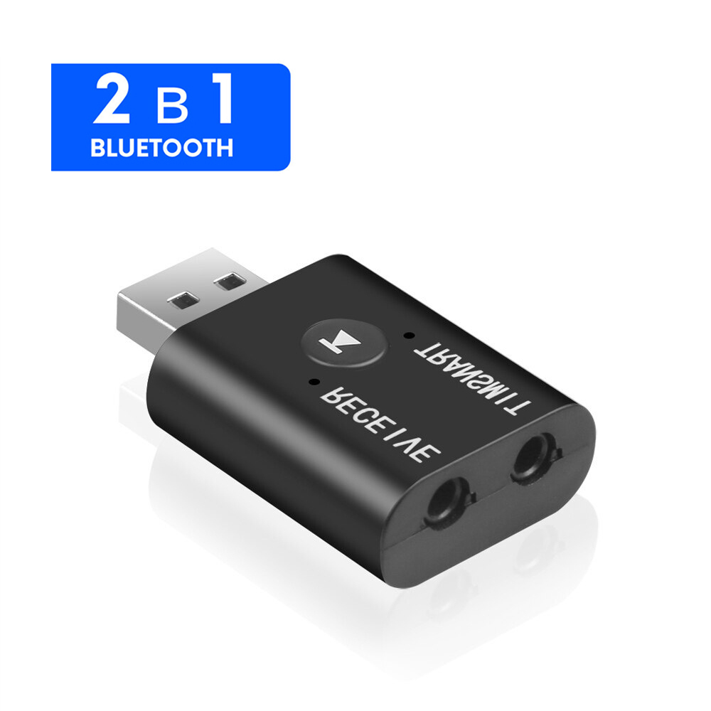 Bluetooth адаптер-ресивер AUX 5.0 QS20; Беспроводной ресивер в авто;  Bluetooth AUX Адаптер; AUX-Bluetooth в машину