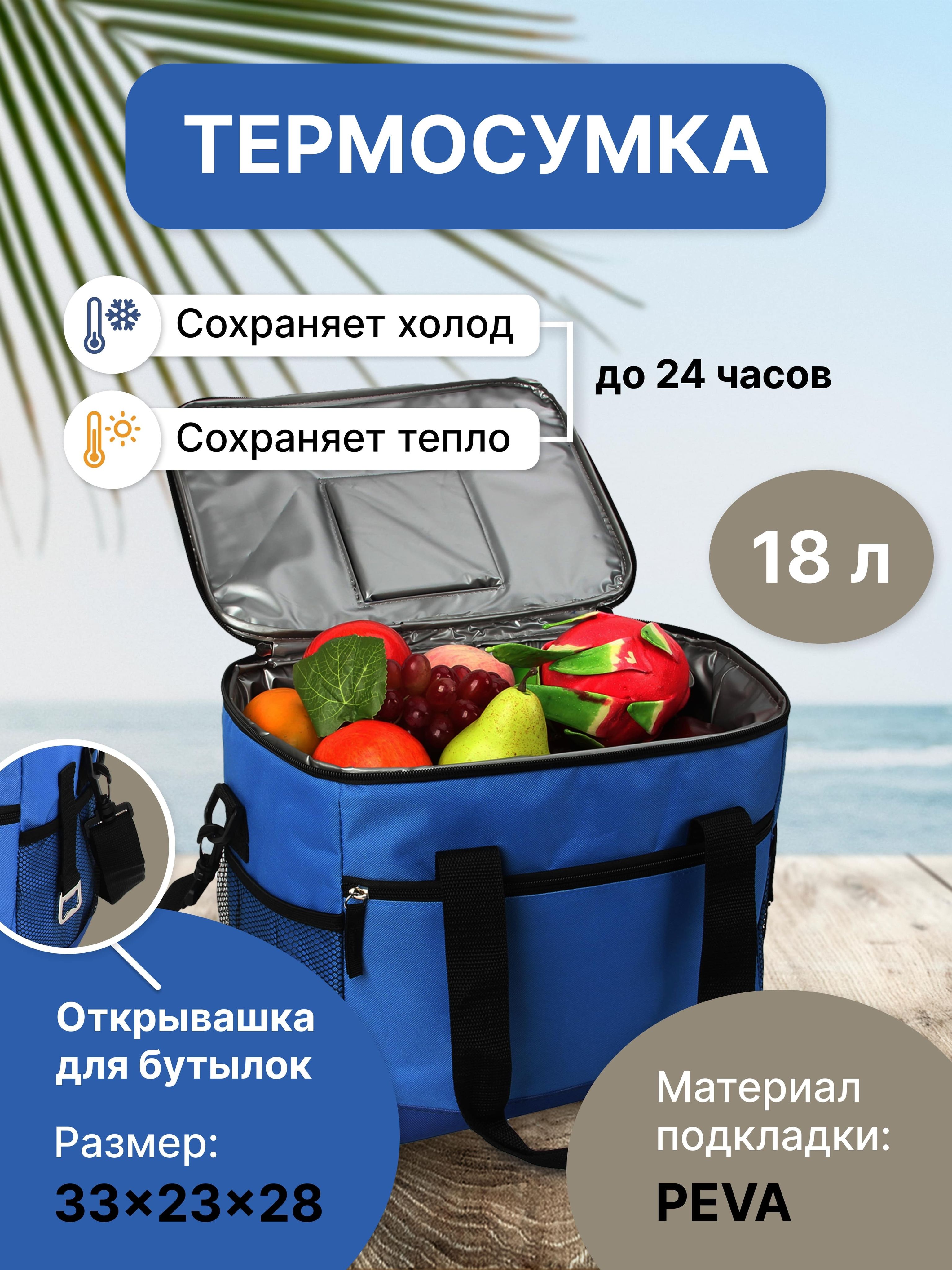 Термосумка 18 л MIRU 9036 термосумка для лекарств