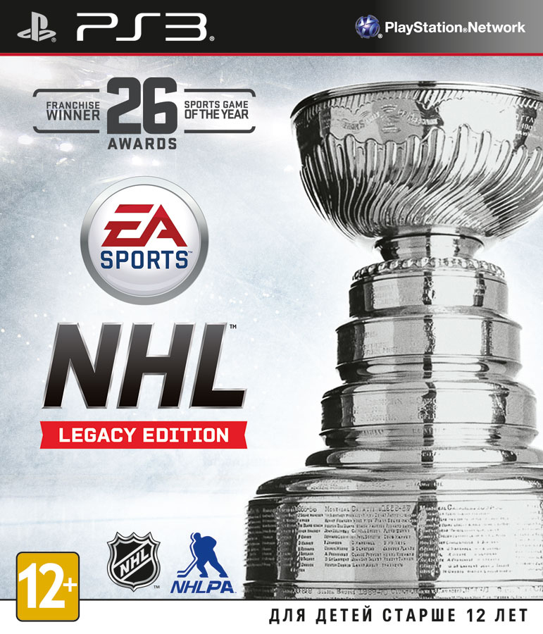 Игра NHL 16 Legacy Edition (PlayStation 3, Русские субтитры)