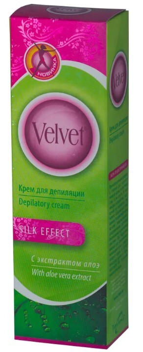 Velvet silk effect крем для депиляции