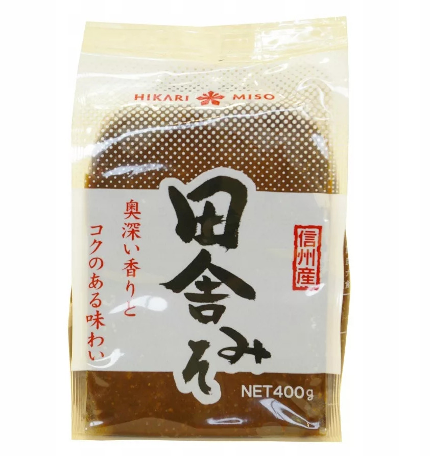 Мисо паста соевая красная HIKARI MISO (по-деревенски), 400 гр, Япония